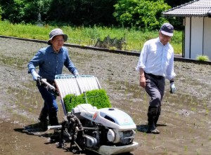 2018年5月25日田植え体験P