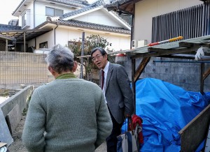 呉市天応地区1月7日奥田市議とT