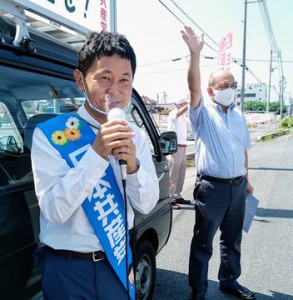 光市市議選挙支援8月18日ｎI-TRz