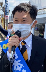 赤磐市議選支援F